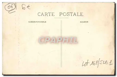 Pamiątkowy pomnik S.M. Królowej Wiktorii — Cimiez, Nice — datowany 12 kwietnia 1912 — Rewers
