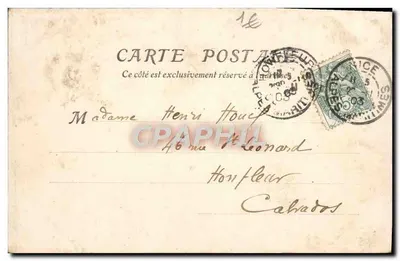 Villefranche — Ogólny widok i Zatoka — MTLC, nr 250 — Rewers