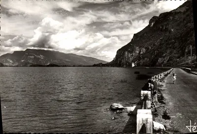 Lago do Bourget — Vista panorâmica — Edições TÉLÉ, n°176