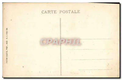 Menton - Sous-Bois - Promenada Cap Martin — Wydawnictwo Gletta, Nice, n°284 — Rewers