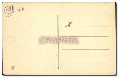 Foix - Widok na miasto i dolinę rzeki Ariège — Fototypia Labouche Frères, Toulouse, nr 1162 — Rewers