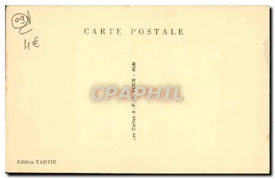 Labastide-de-Serou — Most i rzeka Arize — Wydawnictwo Tartie, Albi, nr 12 — Rewers