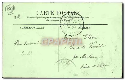Abbeville — A Igreja de São Vulfrano — LL — Verso