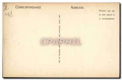 Rambouillet — O Parque, Perspectiva do Castelo (Lado Sul) — LL — Verso