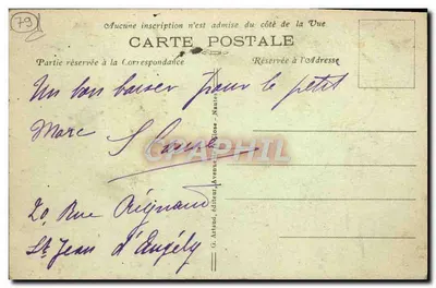 Niort — Halle i wieża — G. Arland, wydawca, nr 15 — Rewers
