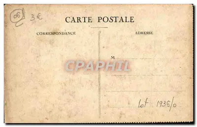 Menton — L'Annonciata — éditeur Almanach Vermot, série Horizons de France — Verso