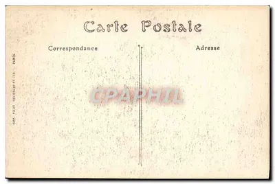 Eze (Alpes-Maritimes) — widok panoramiczny z sosnami — ND. Fot. n°730 — Rewers