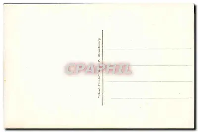 Eze — Altitude 541 m — Bilhete postal antigo — Verso