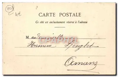 Amiens — Wnętrze Kościoła Świętego Martyna — L. Carton, fotograf, Amiens — Rewers