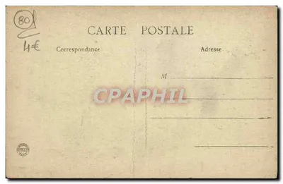Amiens 1915 — Katedra z portalem chronionym przez worki przed wylotami taubów — wydawca nieznany, nr serii 5 — Rewers