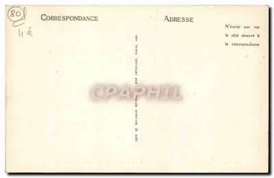 Saint-Riquier — A Igreja — Cofre contendo o Crânio de Saint-Riquier — LL — Verso