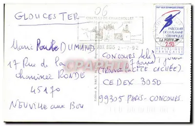 Saint-Paul — Vista General — Edición A. Baux, n°10 — Reverso
