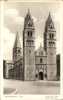 Schlettstadt i. Els. — Igreja da Santa Fé — J. Kirebauer, n° 2833