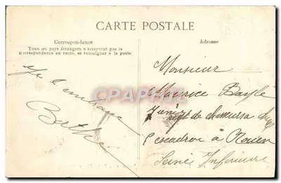 TROUVILLE — Contraluz nas Rochas Negras — B.D. n°108 — Verso