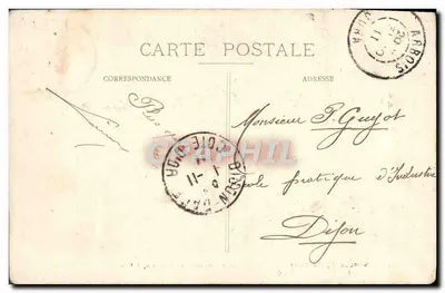 Arbois – Statua Pasteura — Wydawnictwo Galerii Modernych, Arbois — Rewers