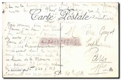 CANNES. Widok na Mont Chevalier i Wyspy. — ND. Fot. — Rewers