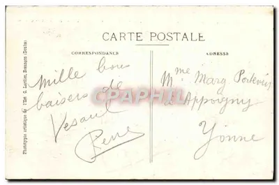 Il Sabot de Frotey e la Motte — Vesoul — La Haute-Saône Illustrée — C. L. B. — Verso