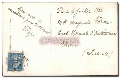 Rzeka w lesie — Salony Paryża — René His — n°461 — Rewers