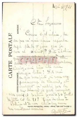Lamartine, Außenminister — Erinnerungen an Lamartine — Verlag P. Quarrez, Nr. 52 — Rückseite