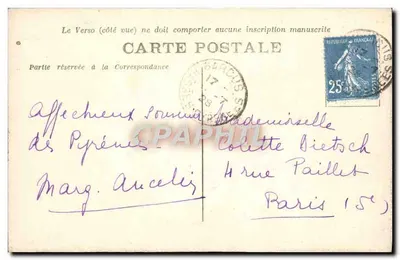 Pays Basque — Trasa do Larrau — wydawca nieznany — Rewers