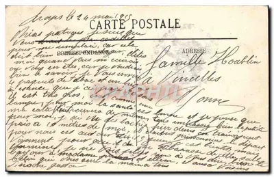 Troyes — La Préfecture et le Canal — LL — Verso