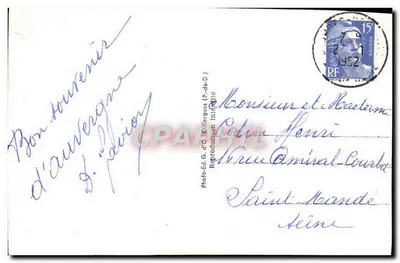 Royat — Fortyfikowana świątynia — G. d'C. n°108 — Rewers