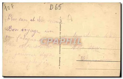LOURDES - Bazylika widziana z Zamku-Fortu — n° 29 — Rewers