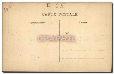 Lourdes — A Basílica e a Gruta — Editor Cessagnous, no Bon Marché — Verso