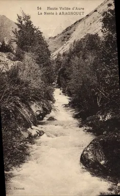 La Neste em Aragnouet — Alta Valeira de Aure — édit. Devant