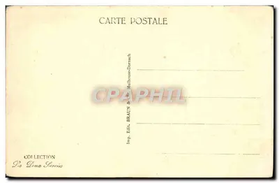 Hotel Semnoz i Crêt de Chatillon — 12502 — Wydawca BRAUN & Cie, Mulhouse-Dornach — Rewers