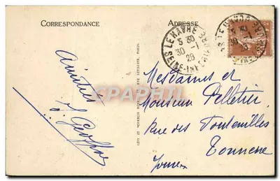 Sainte-Adresse — Widok ogólny — LL — Rewers