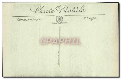 Marseille — zachód słońca przy wejściu do portu — Select, LL, n° 307 — Rewers