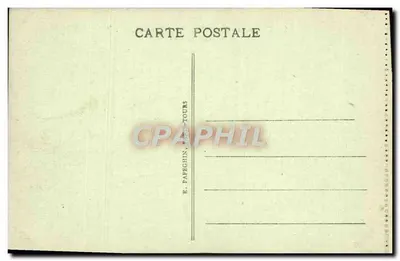Zamek w Chantilly — Wejście — A.P. — Rewers