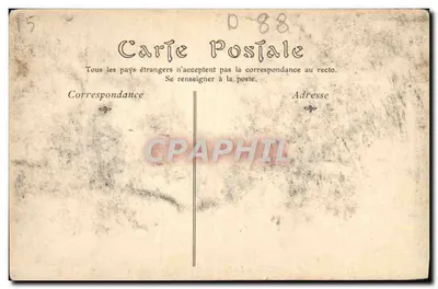 Plombières — La Feuillée Dorothée, les Tépules — Verso