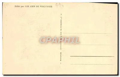 Vincennes - La Ste-Chapelle y el Tesoro — Editado por LES AMIS DE VINCENNES, n°41 — Reverso