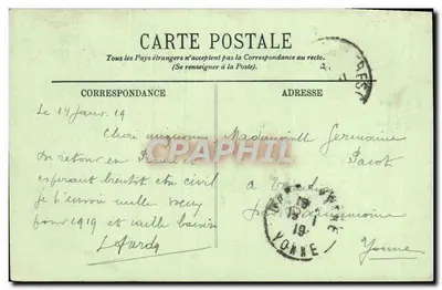 Saint-Dié — Os Rochos Saint-Martin — LL. — n°56 — Verso