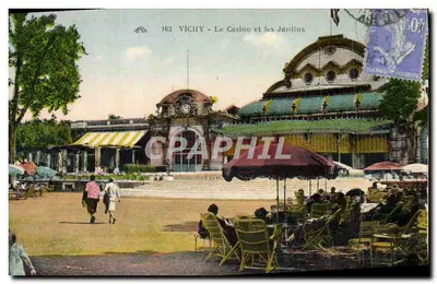 Vichy - Le Casino et les Jardins — éditeur Vichy, n° 162