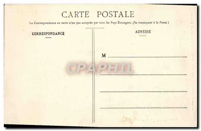La Grande Trappe (Orne) — A Capela das Relíquias e O Abade de Rancé, Reformador da Trappe — Coleção E. Pasquis, fot. Laigre, N° 710 — Verso