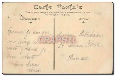 Angers — A Prefeitura, Arcadas Romanas descobertas em 1836 — ND Phot, n°68 — Verso