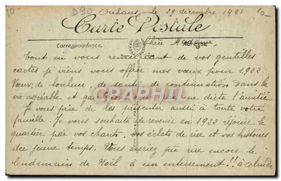 Belfort — O Leão — obra de Bartholdi — LL — Verso