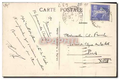Avallon — Dolina Cousin — Jedno z dzikich zakątków rzeki — Rewers