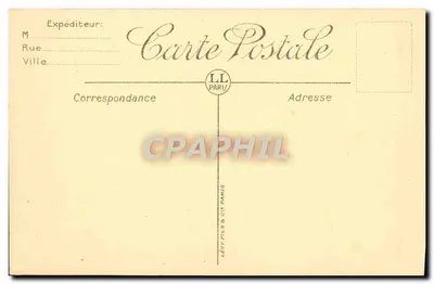Pau — O Castelo — A Sala de Louis XIV — LL — Verso