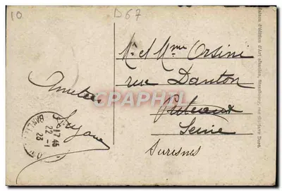 Strasbourg — Quai de la Petite-France — Faison d'édition d'Art alsacien — Rückseite