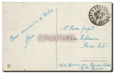 Tarbes — Klasztor Jardyn Massey — Wydawca L'Archaïque Frémaux, nr 62 — Rewers