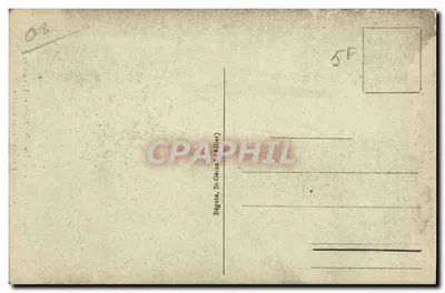 Vichy — La Torre dell'Orologio (XVe secolo) — costruita da Luigi II di Borbone — n° 499 — Verso