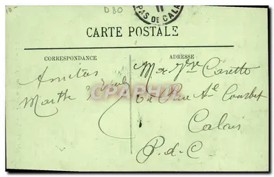 Abbeville — A Igreja de São Sépulcro — LL. n°33 — Verso