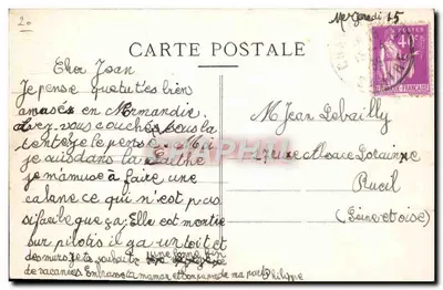 LHOMME — Zamek Bénéhart — Wydawnictwo Perrot, nr 832 — Rewers