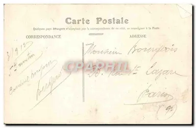 Cosne — Zamek Pezeau: Wieża — wydawca nieznany, nr serii 35 — Rewers