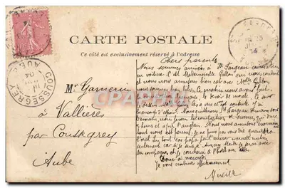 Chastellux — Il Maniero, vista frontale — J. D. edit., Sens (Cl. Desriot) — Verso
