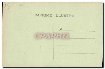 Pomminhac — Zamek Pesteils (fasada północna) — Desverne, Tabac, Wydawca — Rewers